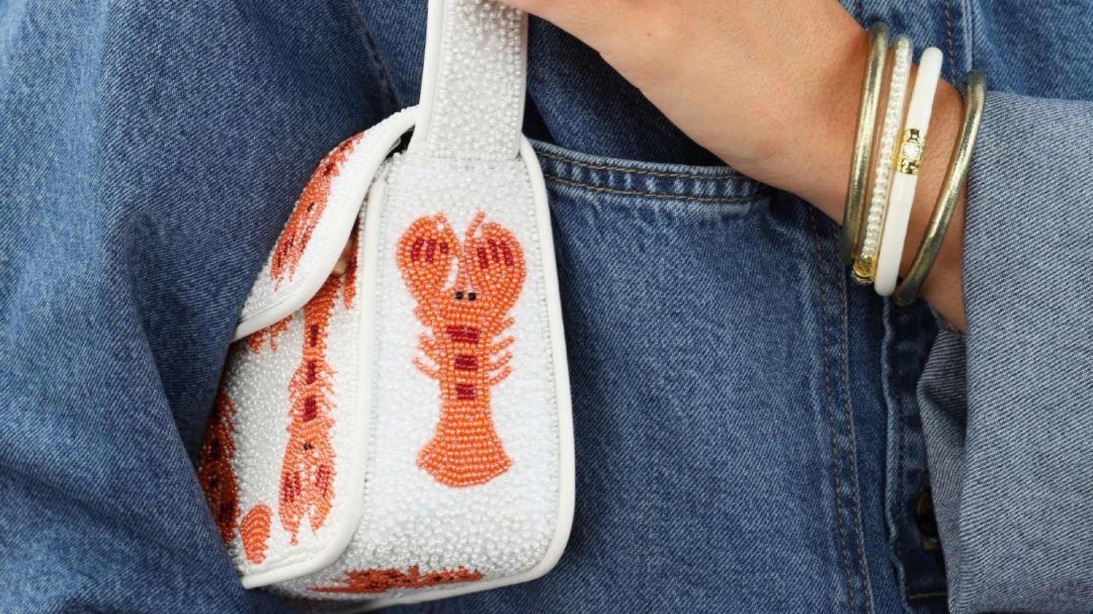The Coastal Kitsch Report: How to Style the Lobster Beaded Bag