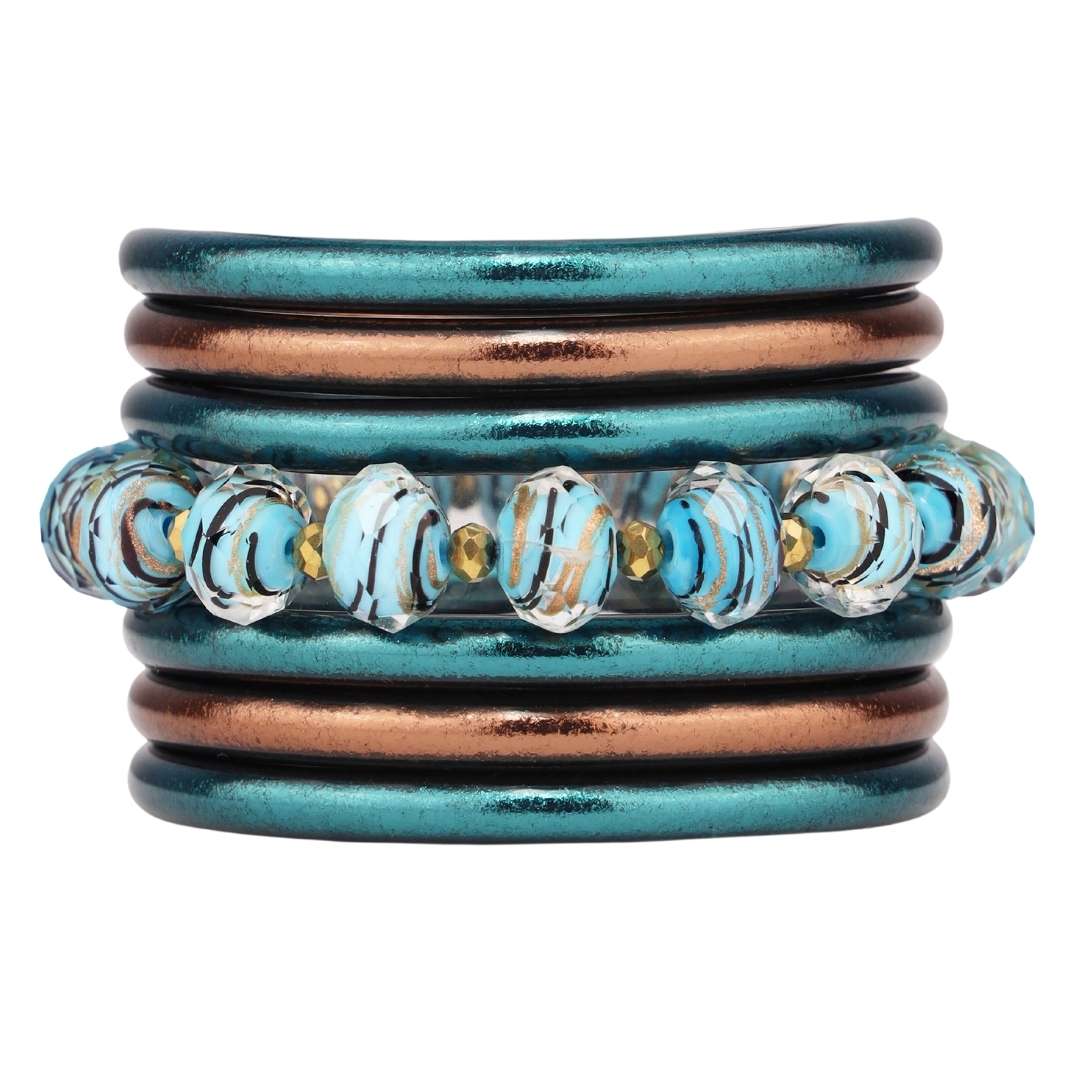 Plume & Meteorite Amazon Bracelet Stack of the Week BuDhaGirl