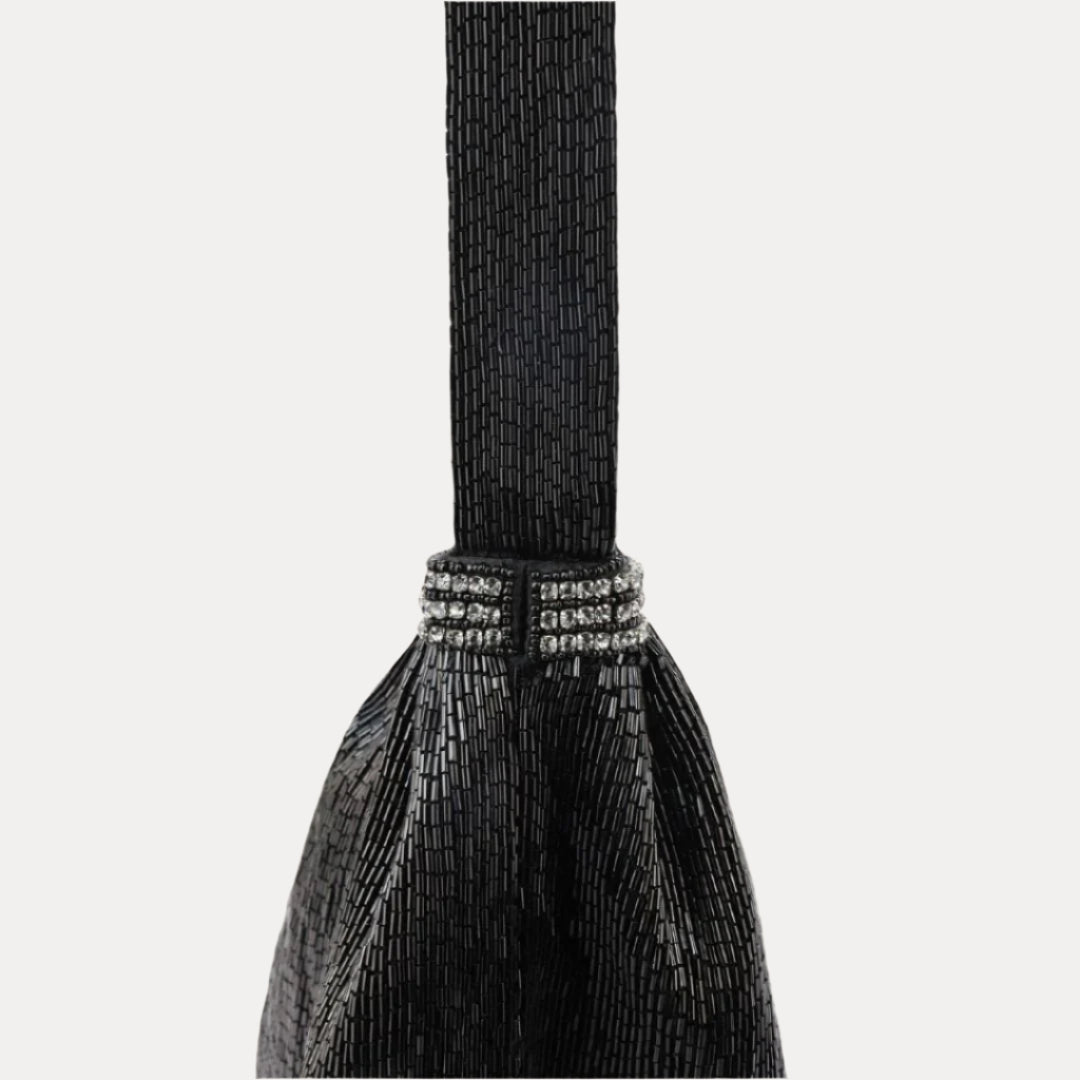 Boho Tote Bag - Black