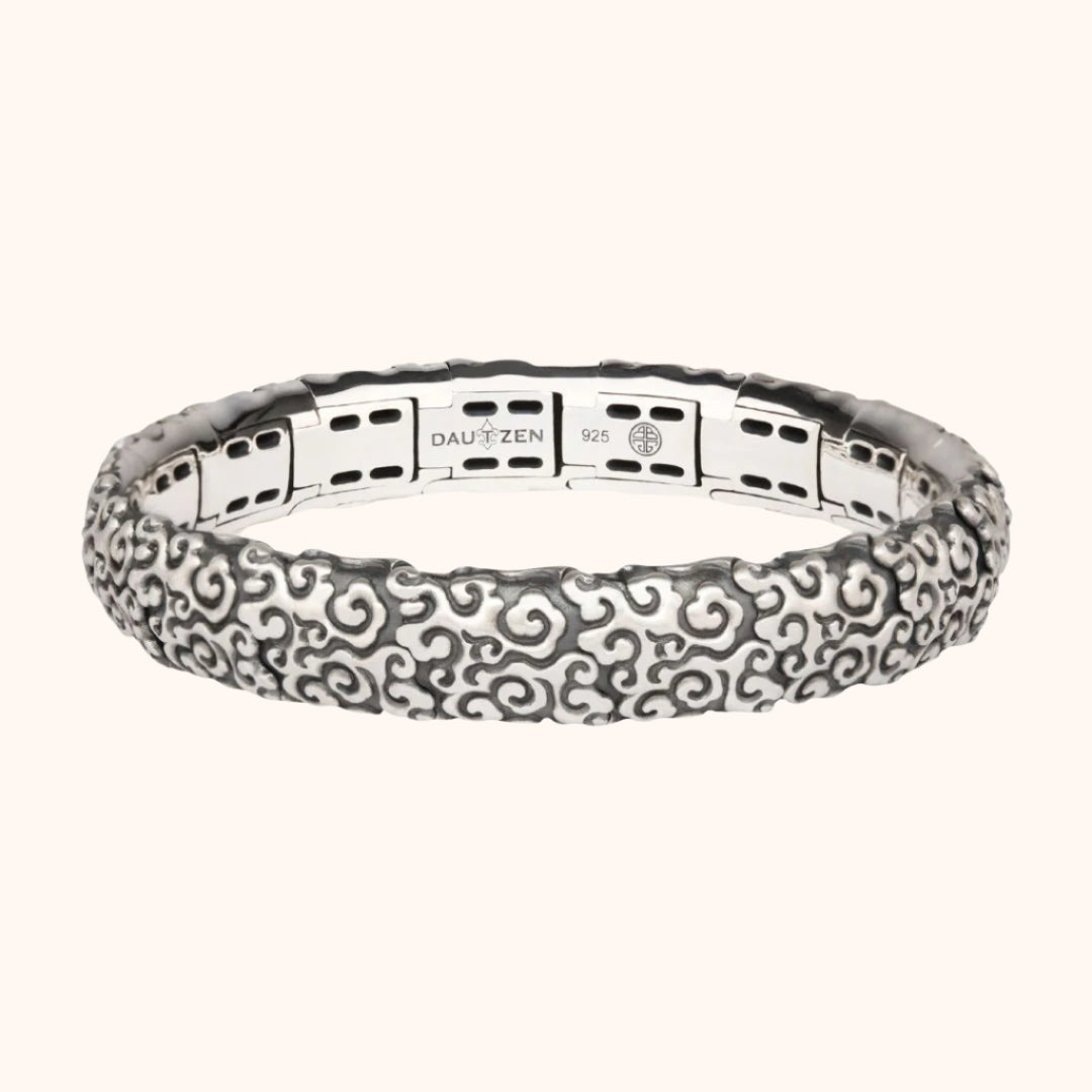 Air Bracelet Sterling Silver Bracelet Inspired by Air