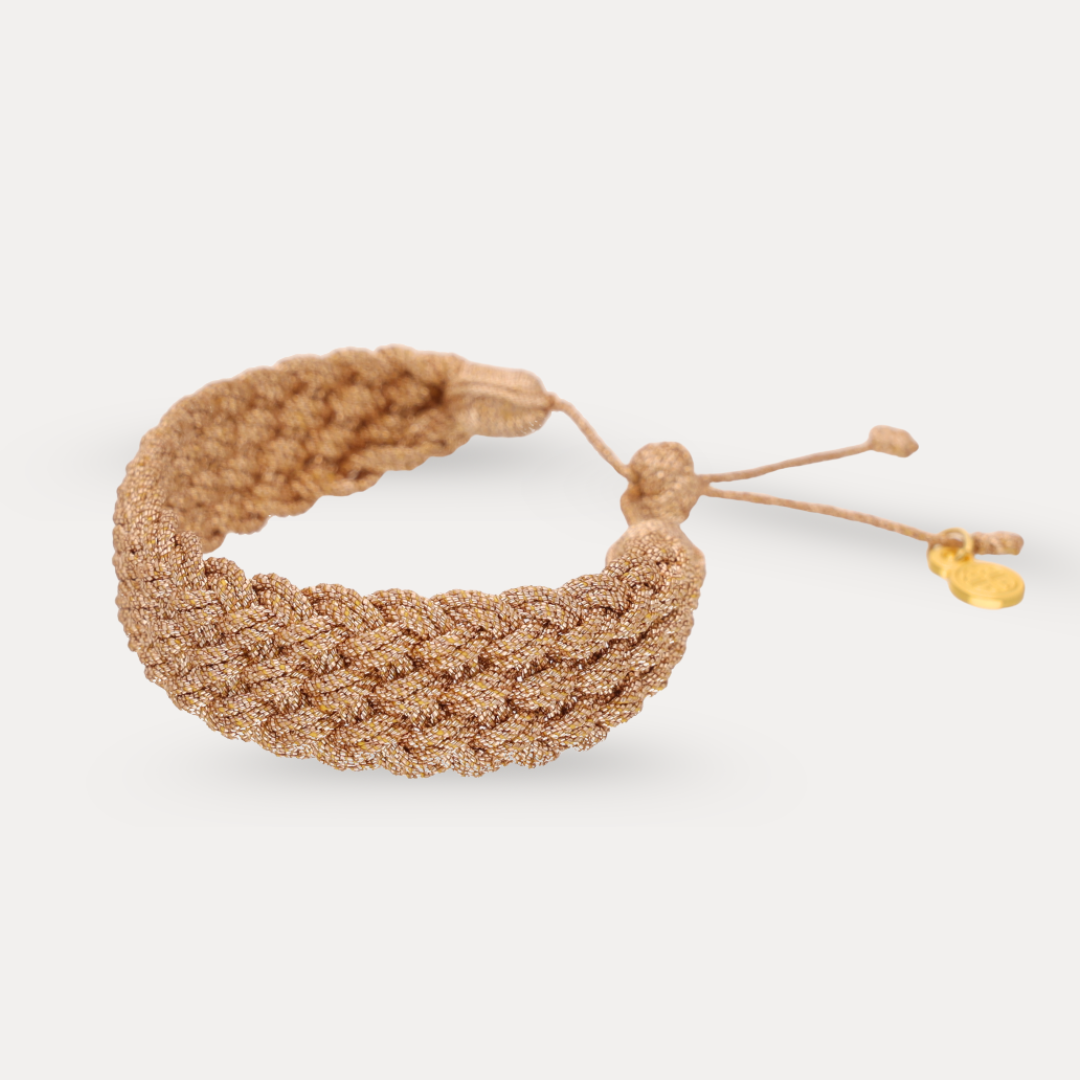 Champagne Double Bailey Bracelet