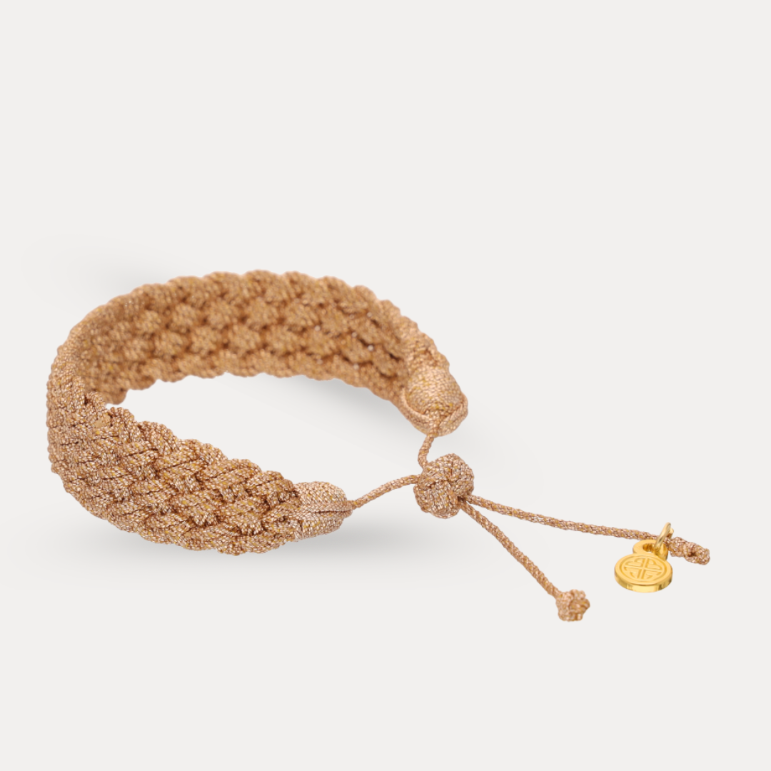 Champagne Double Bailey Bracelet