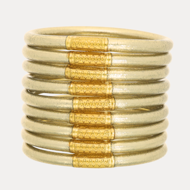 Etoile All Weather Bangles Serenity Prayer Set of 9 BuDhaGirl