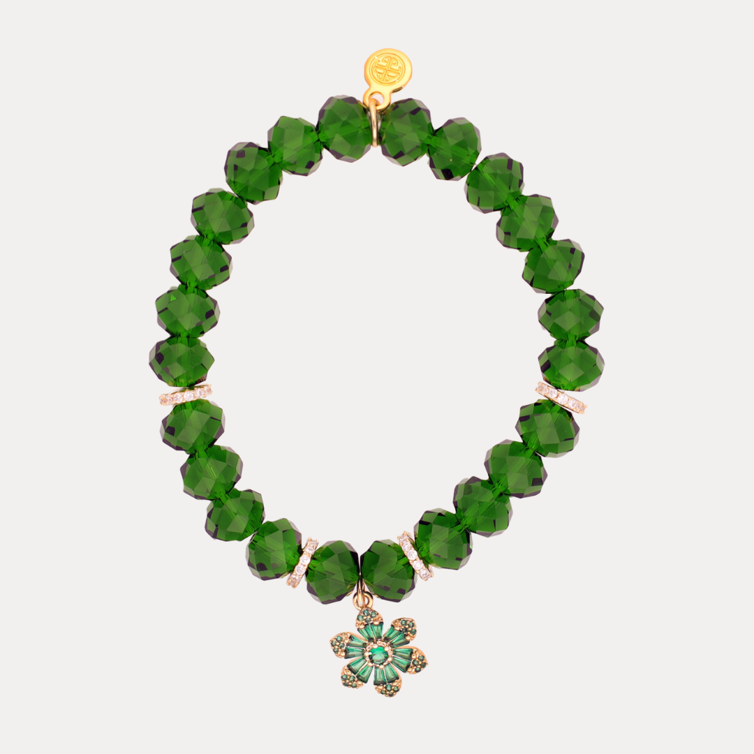 Fir Crystal & Snow Pearl Bracelet Bundle | BuDhaGirl