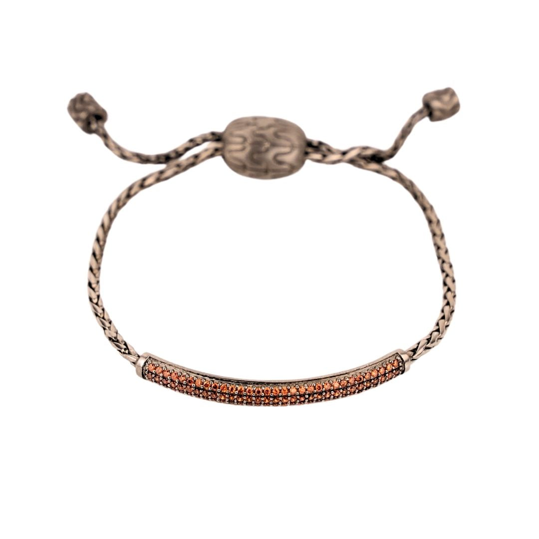 Brad Garnet Birthstone Bracelet For Men | BuDhaHomme by BuDhaGirl