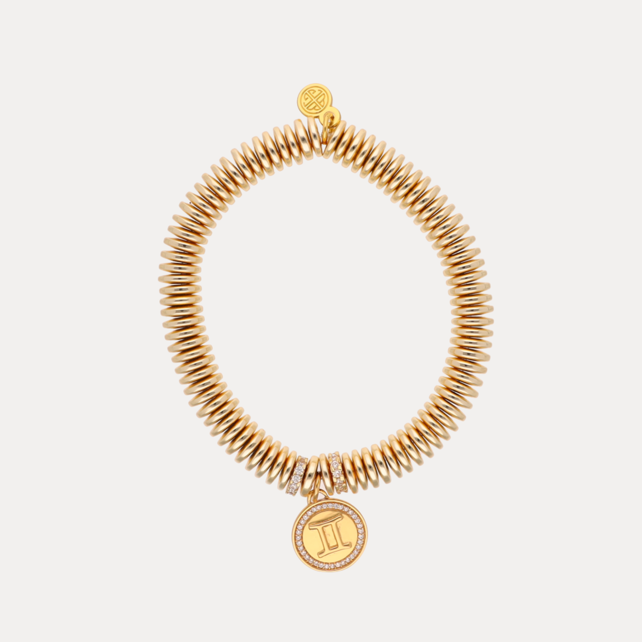 Gemini Zodiac Charm Bracelet