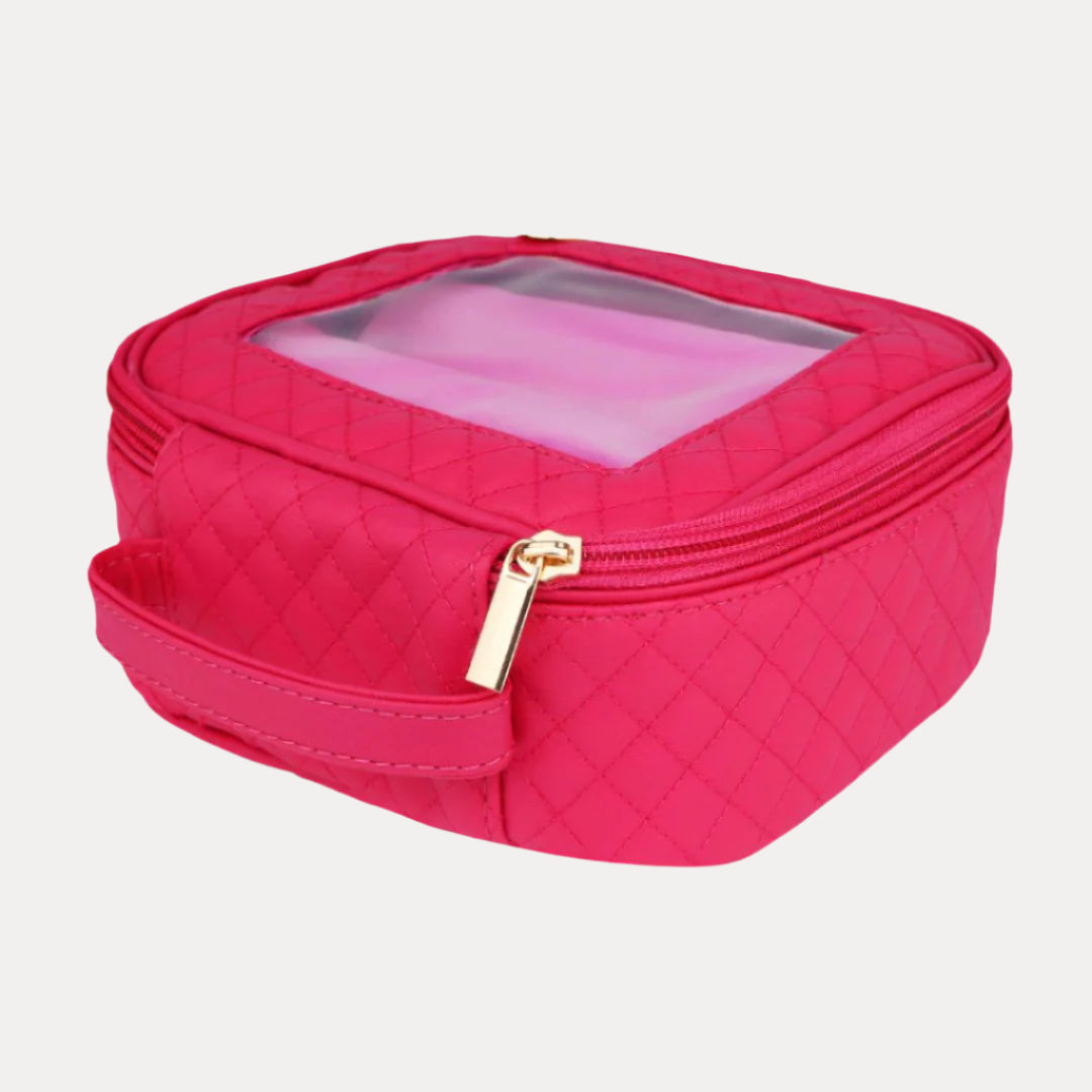Large Pink Travel Storage Case For Bangle Bracelets | BuDhaGirl