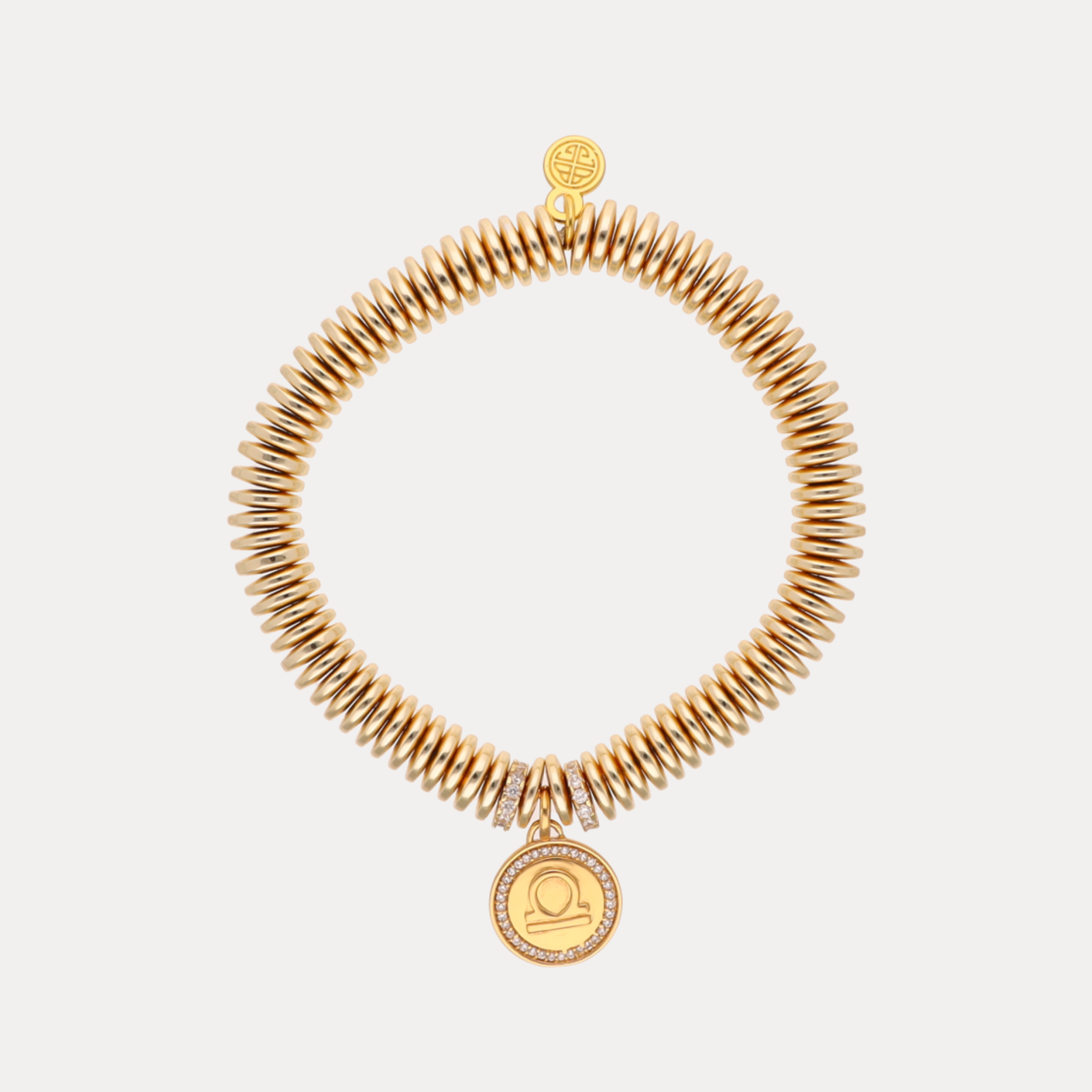 Libra Zodiac Charm Bracelet