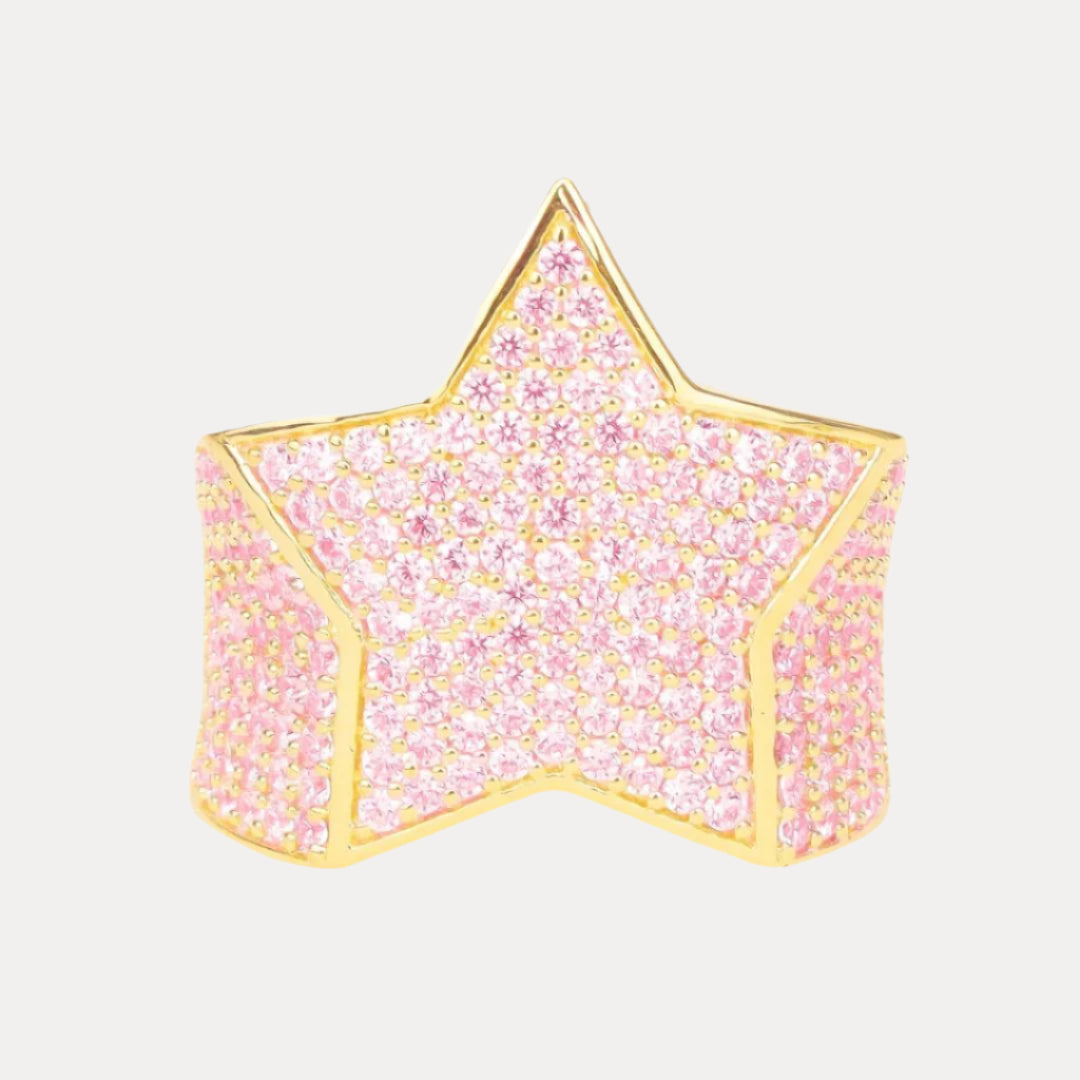 Pink Lonestar Ring for Women | BuDhaGirl