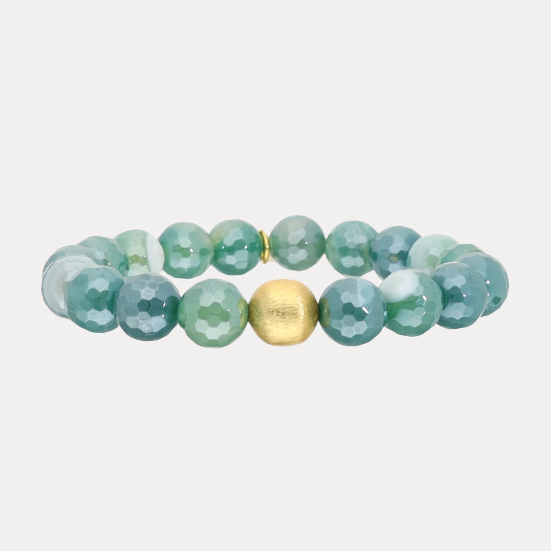 Spruce Melange Beaded Bracelet | BuDhaGirl