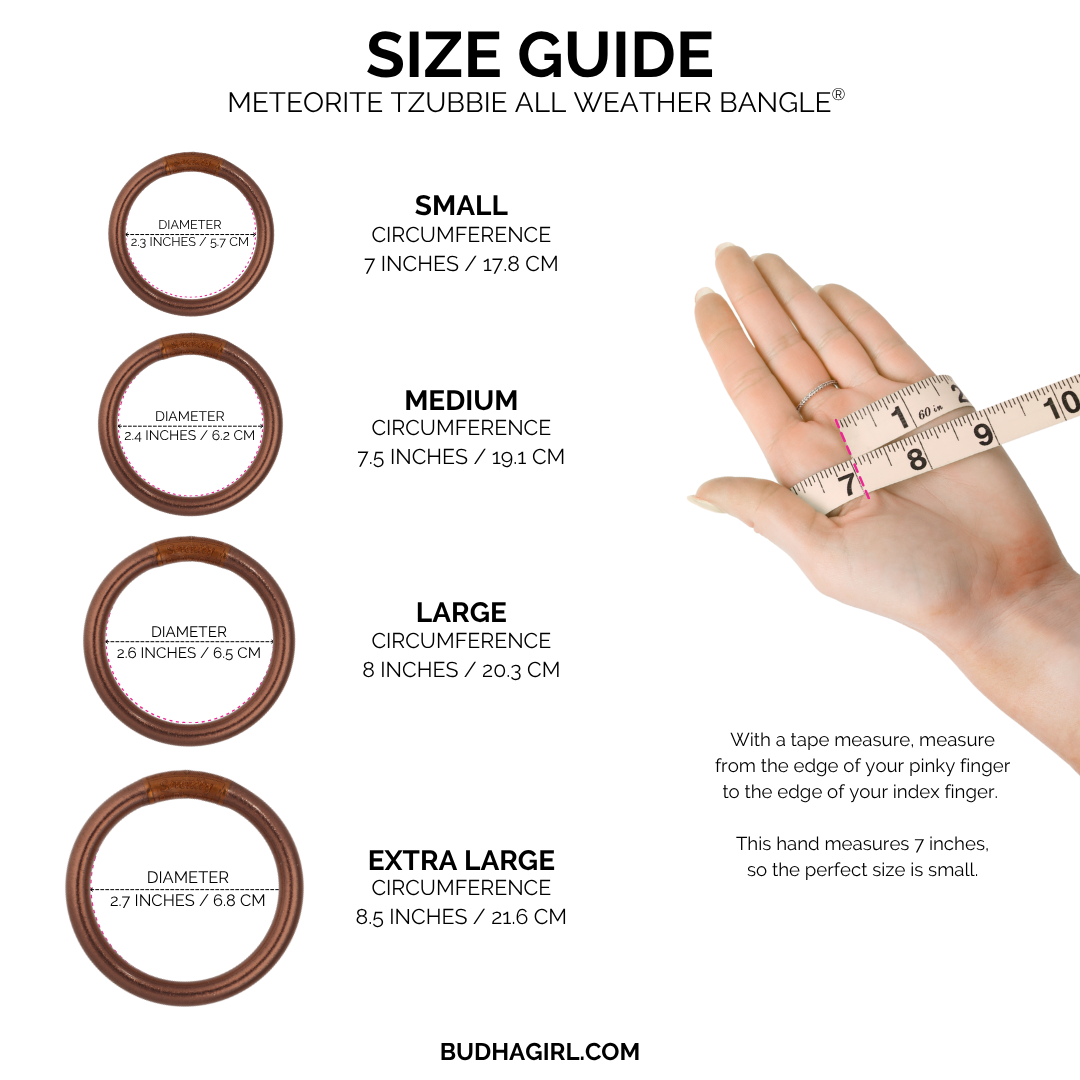 Meteorite Tzubbie All Weather Bangle | Bangles, Bracelets, Jewelry | BuDhaGirl
