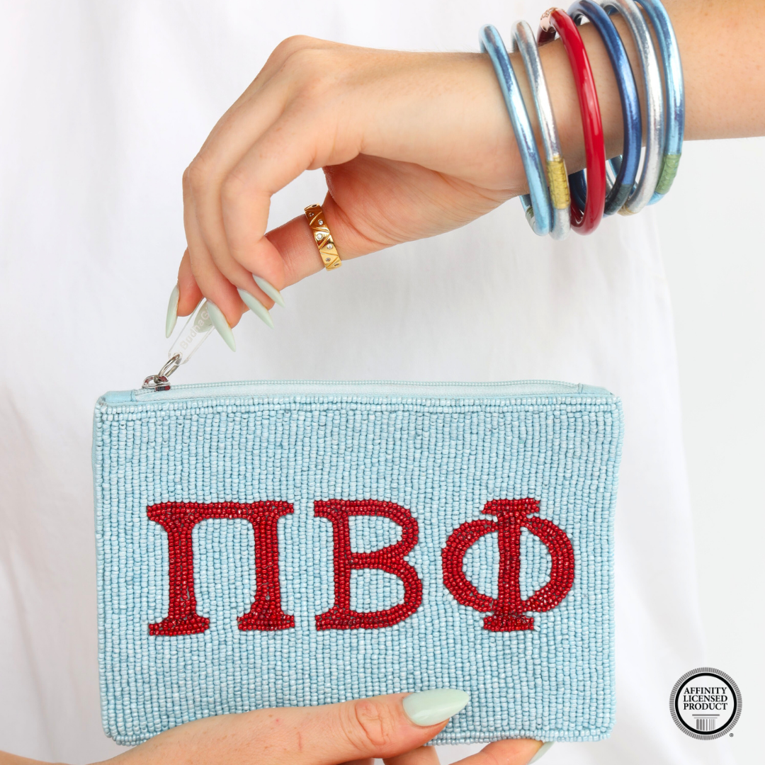 Pi Beta Phi Sorority Bangle Bracelet Stack | BuDhaGirl