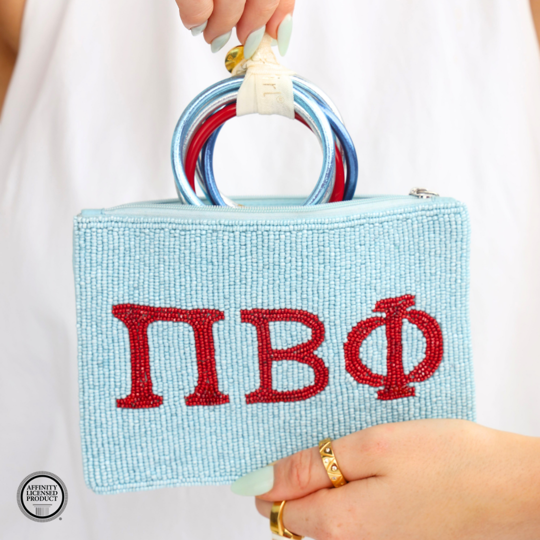 Pi Beta Phi Sorority Bangle Bracelet Stack | BuDhaGirl