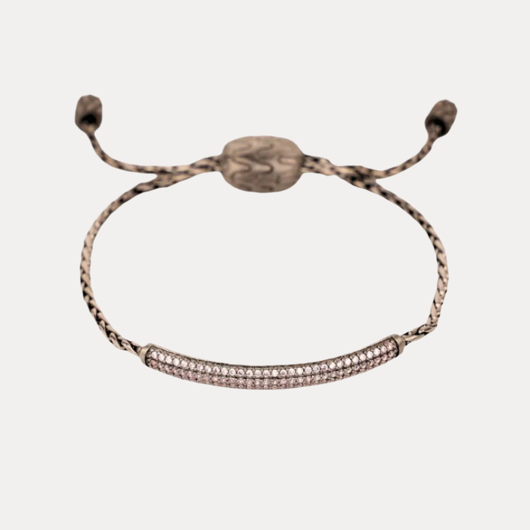 Pink Brad Birthstone Bracelet For Men | BuDhaHomme by BuDhaGirl