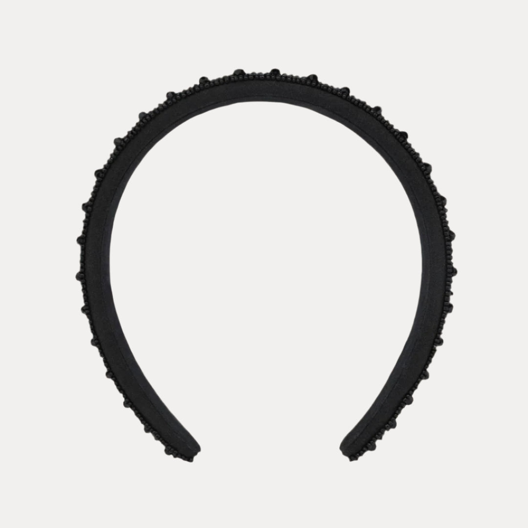 Black Mix and Match Plaza Duo Headbands | BuDhaGirl