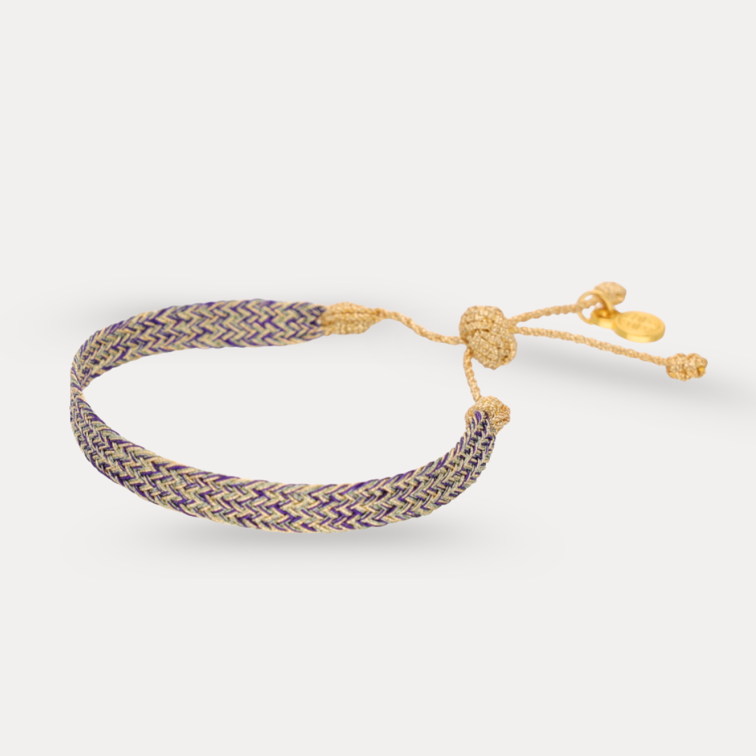 Purple Slim Bailey Bracelet