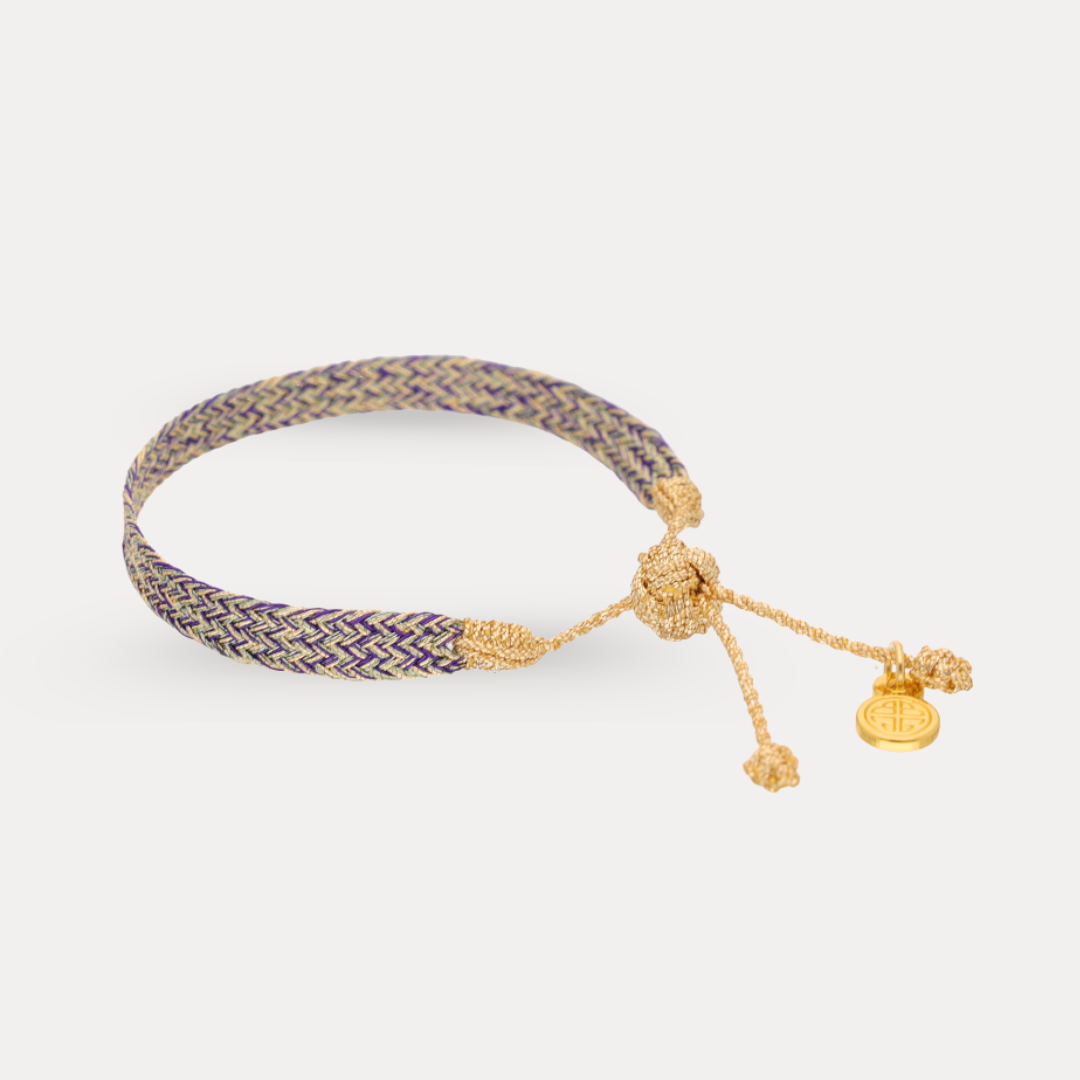 Purple Slim Bailey Bracelet