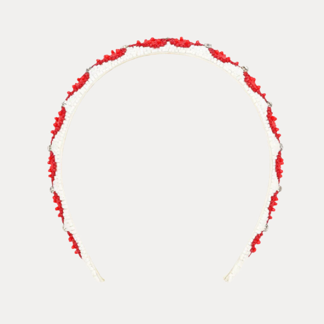 Red Hearts Headband
