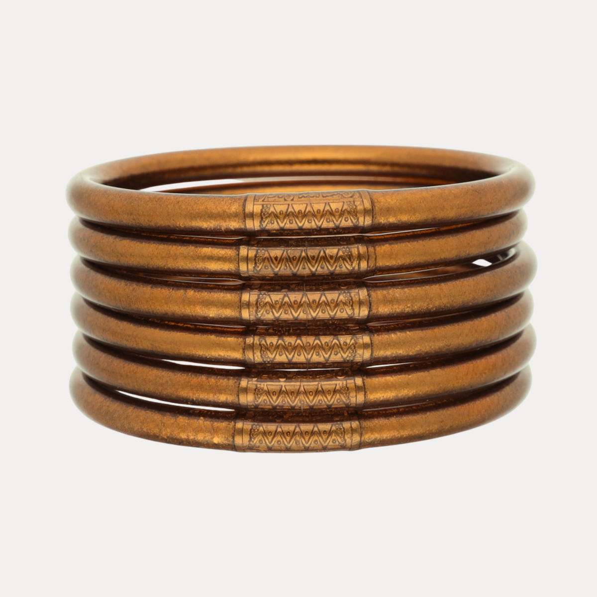 Saddle All Weather Bangles® (Set de 6) - Oración de la serenidad
