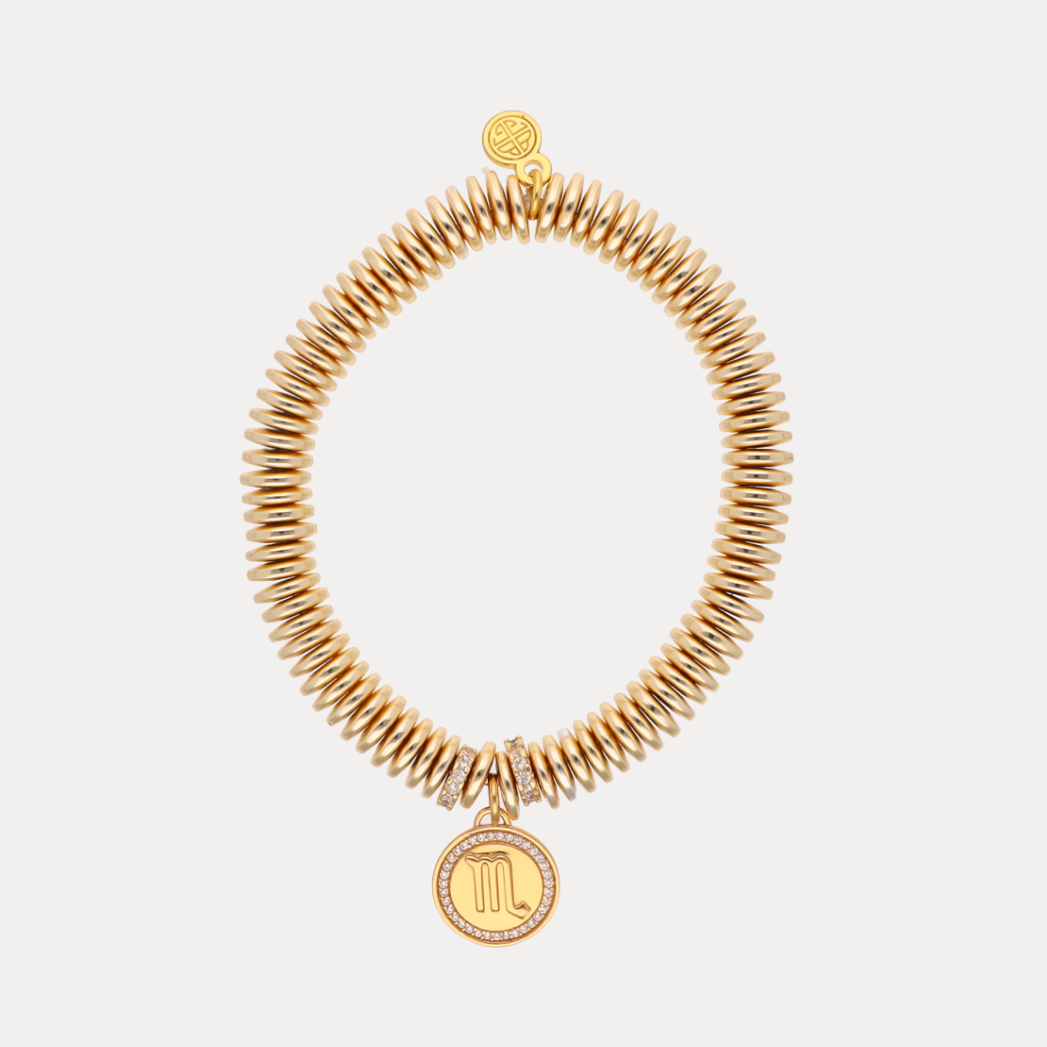 Scorpio Zodiac Charm Bracelet