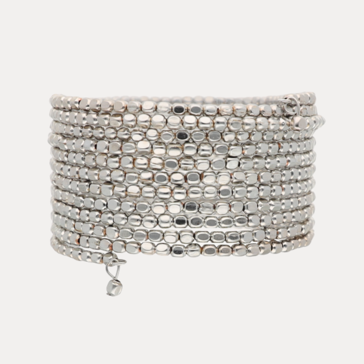 Pulsera envolvente de muñeca Silver Omega