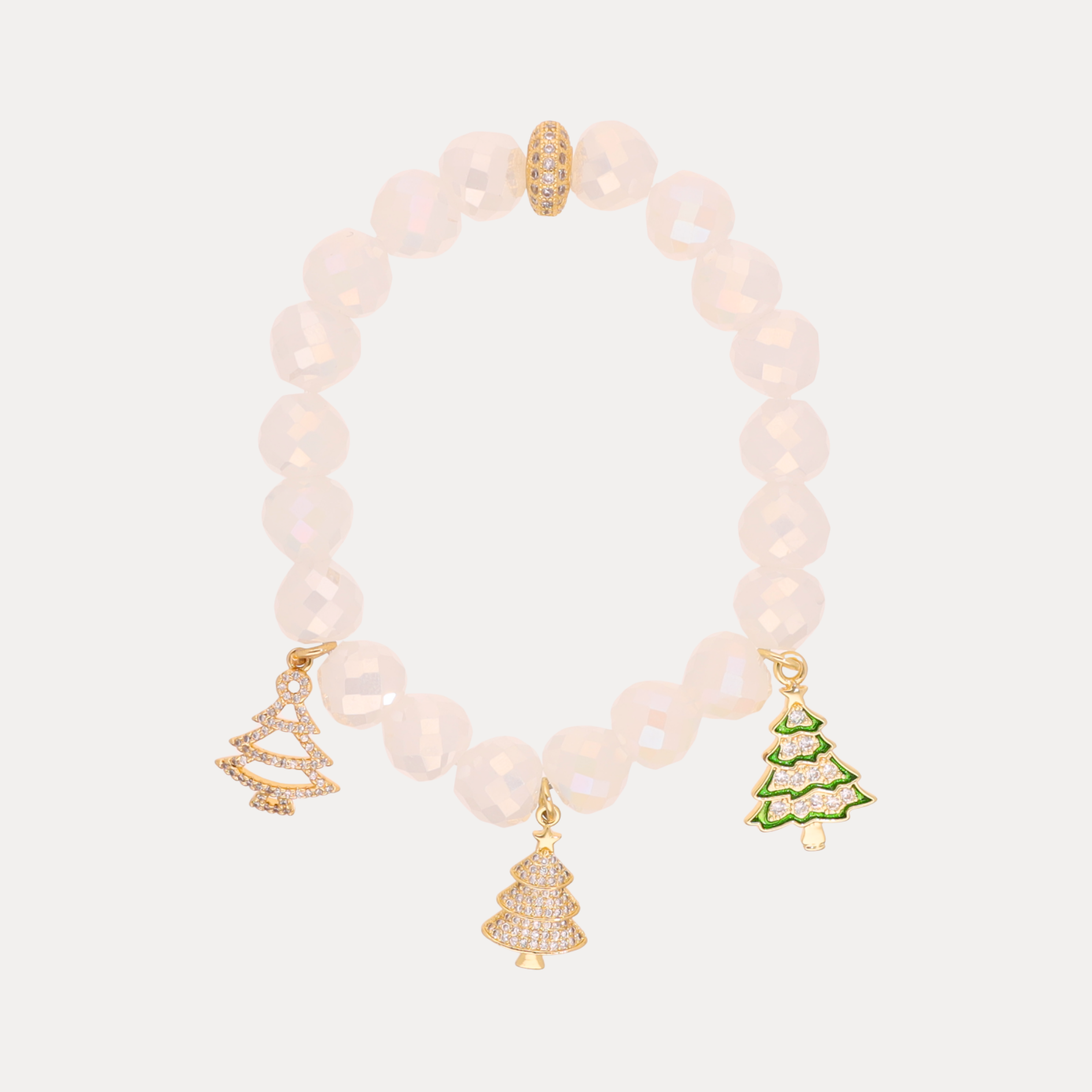 Tannenbaum Beaded Bracelet | Holiday Jewelry | BuDhaGirl