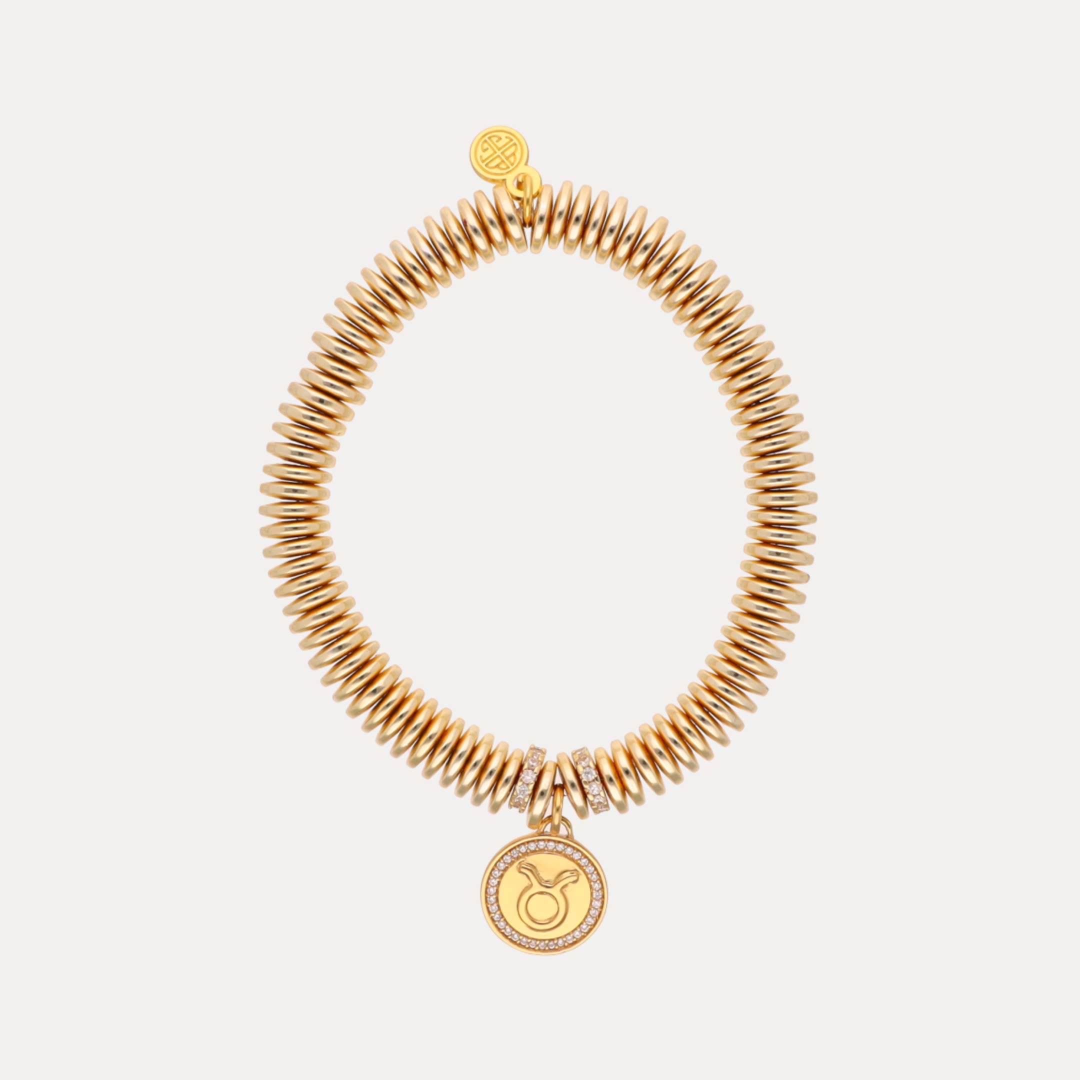 Taurus Zodiac Charm Bracelet