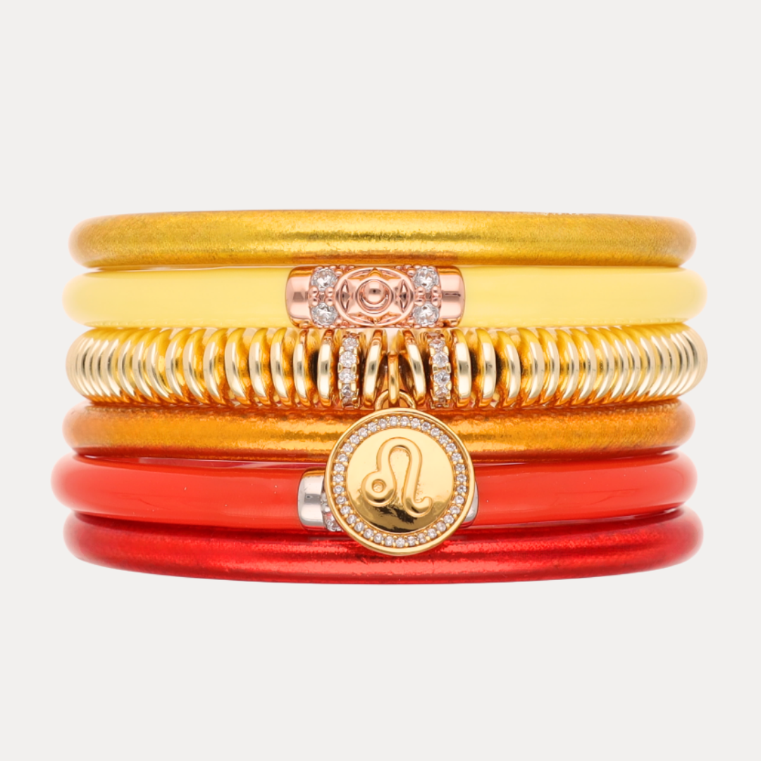 The Leo Zodiac Stack With Charm