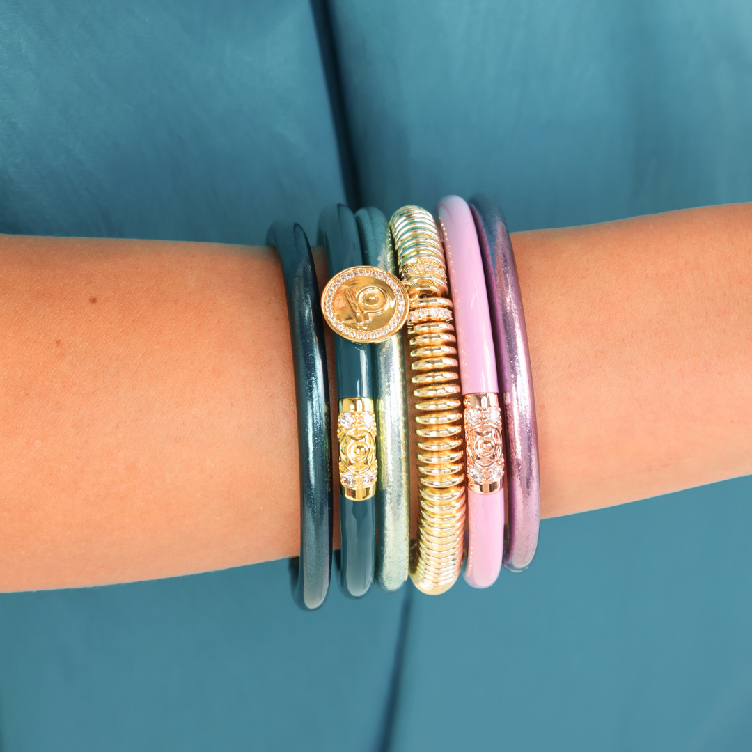 a person wearing bracelets