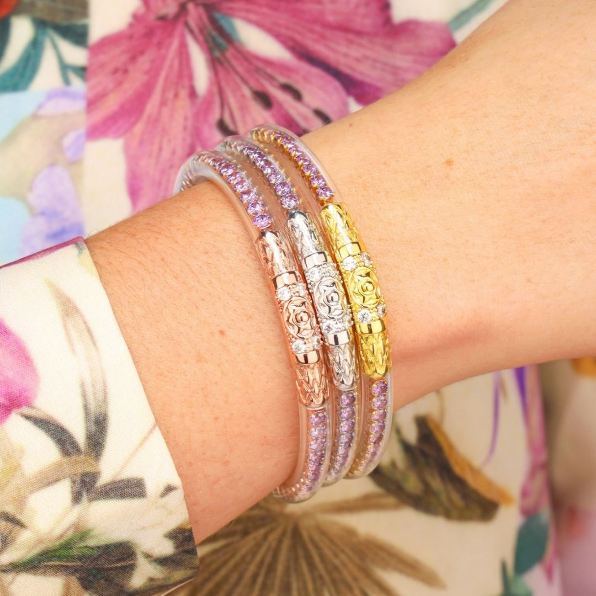 The Ultimate Lilac Bangle Bracelet Bundle