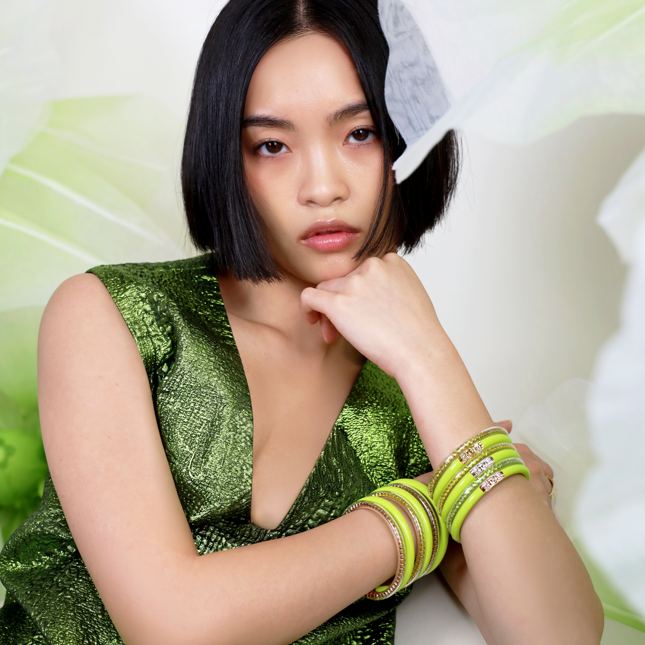 Three Kings All Weather Bangles® (AWB®) - Wasabi