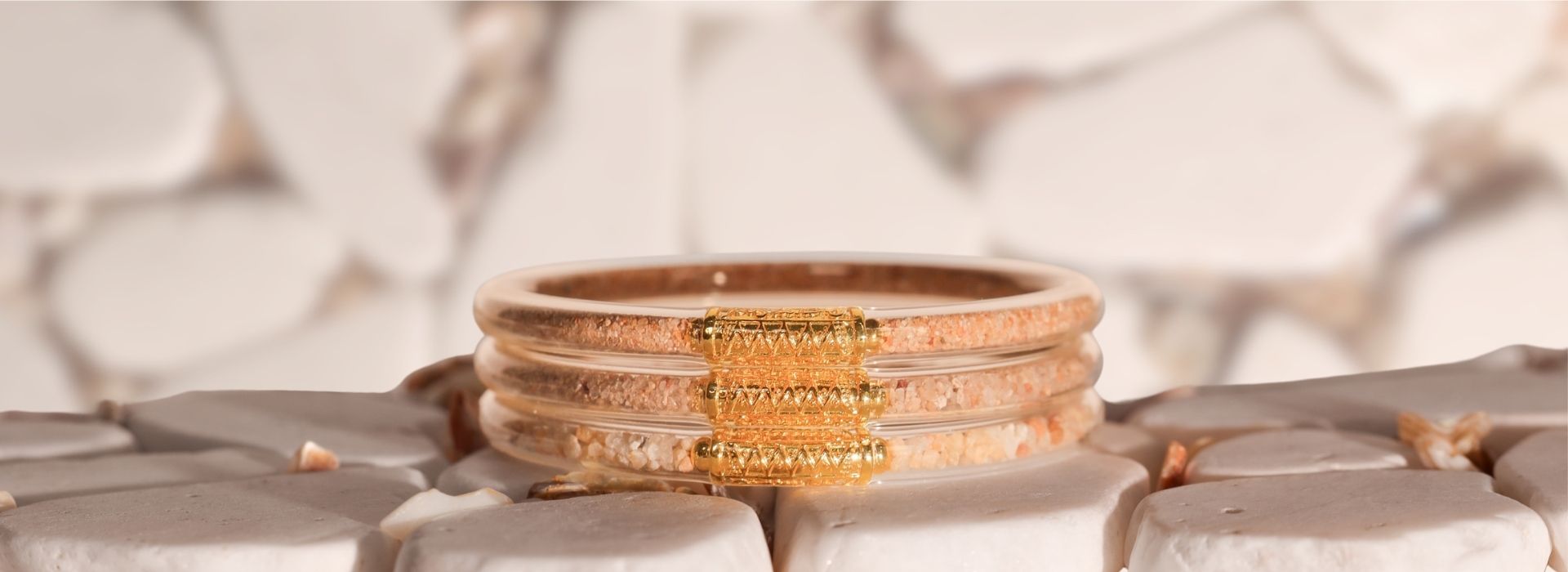 Three Sands All Weather Bangles Bracelets for Women | BuDhaGirl