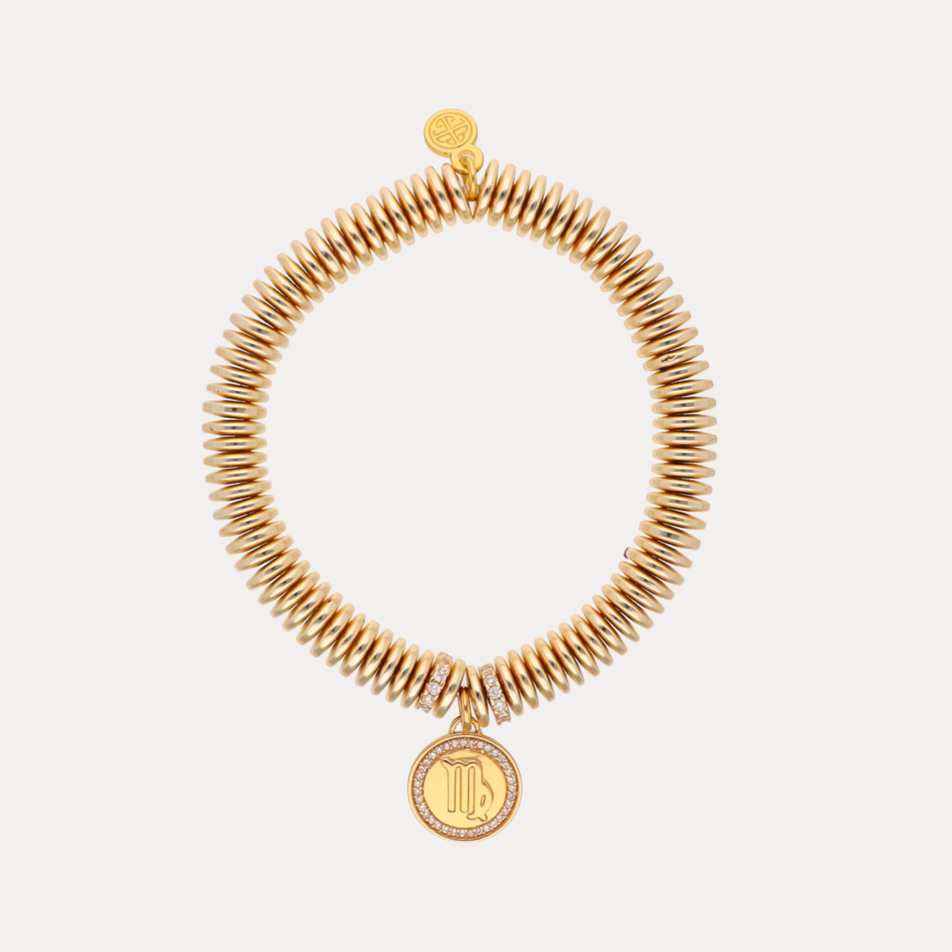 Virgo Zodiac Charm Bracelet