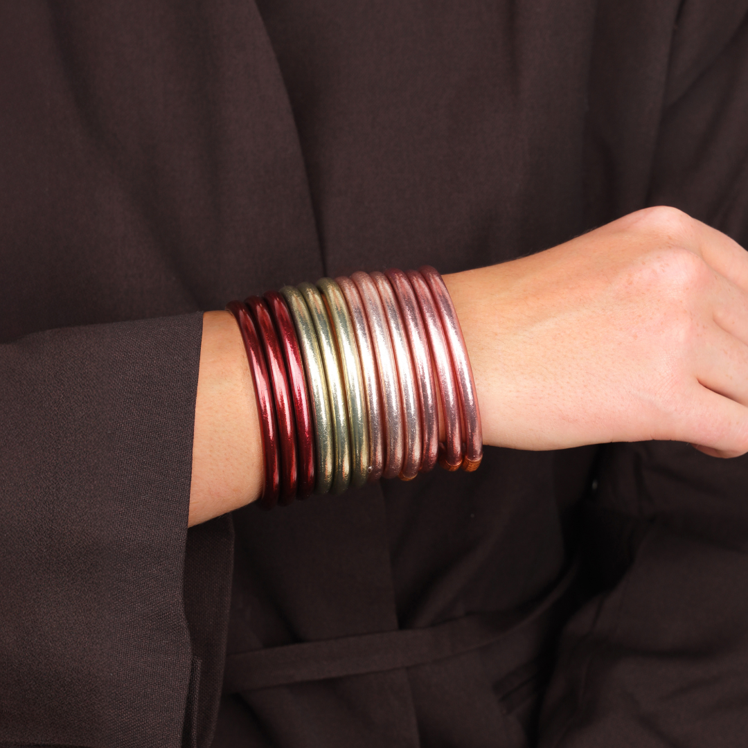 The Wine Flight Bundle | Bangles, Bracelets, Jewelry | BuDhaGirl
