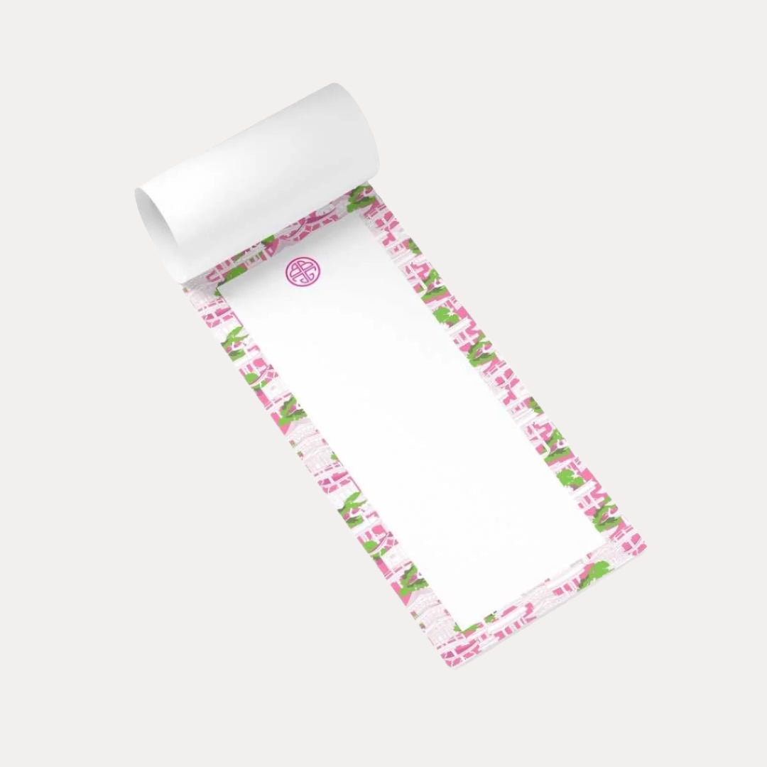 Colorful High Quality Magnetic Notepad | Pagoda Inspired | Set of 3 | BuDhaPaper by BuDhaGirl