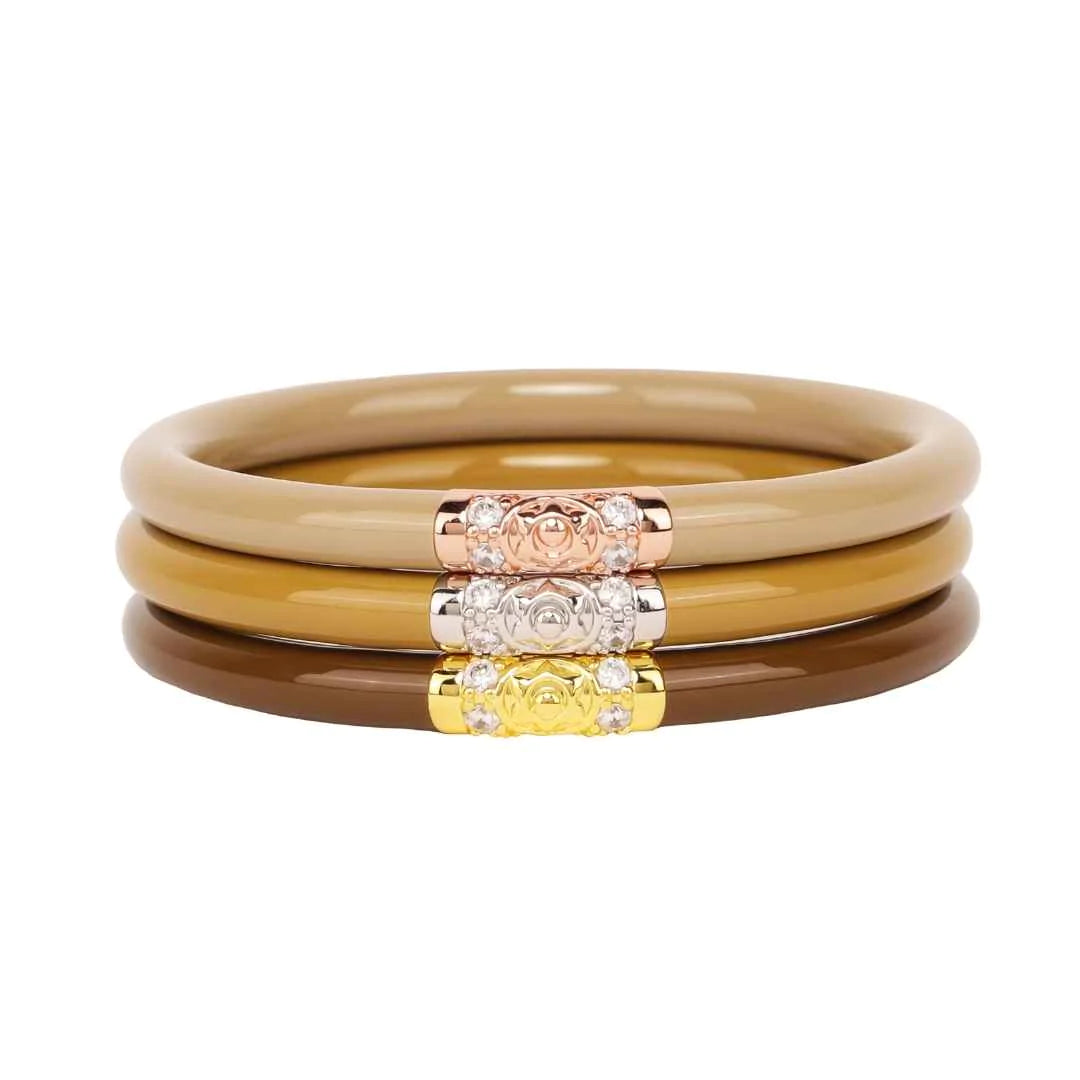 Three Kings All Weather Bangles® (AWB®) - Oro | Bangle Bracelets for Women | BuDhaGirl
