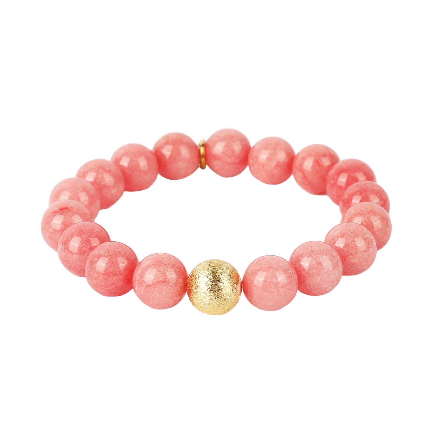 Light Pink Bianca Beaded Bracelet For Women | BuDhaGirl