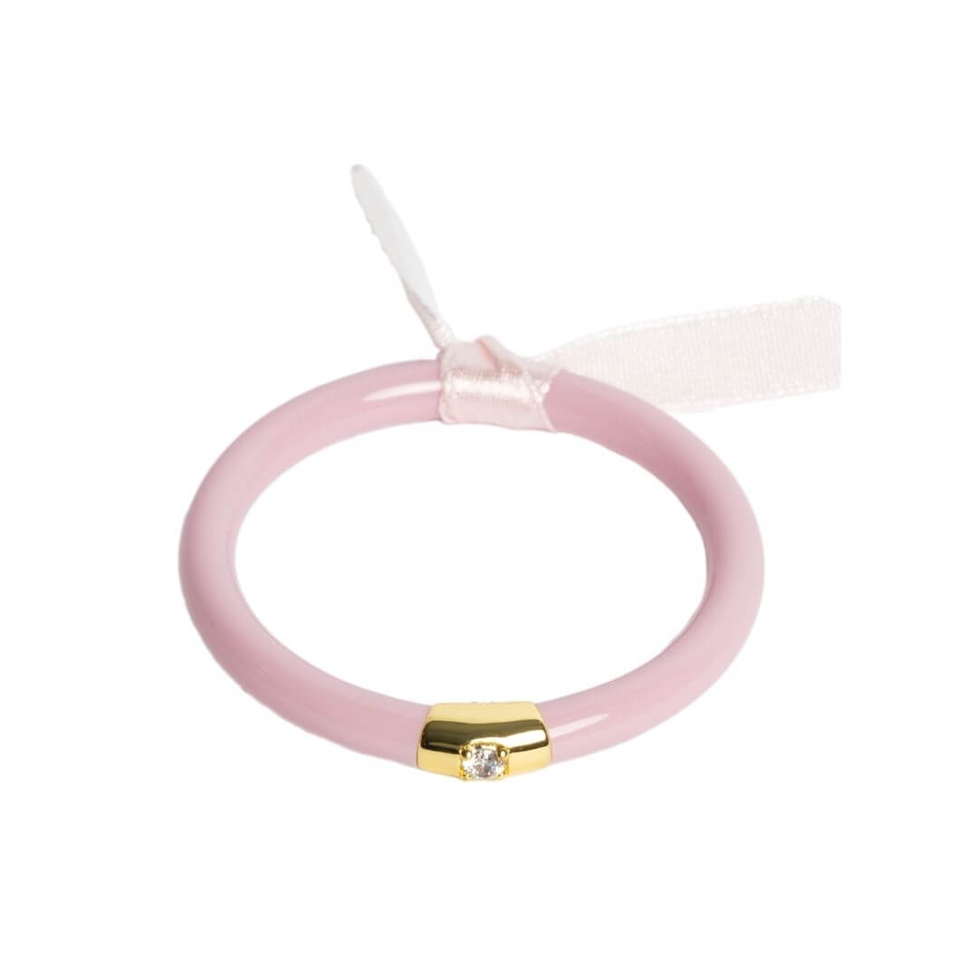 Pink Baby Bangle Bracelet | Infant Jewelry | BuDhaGirl