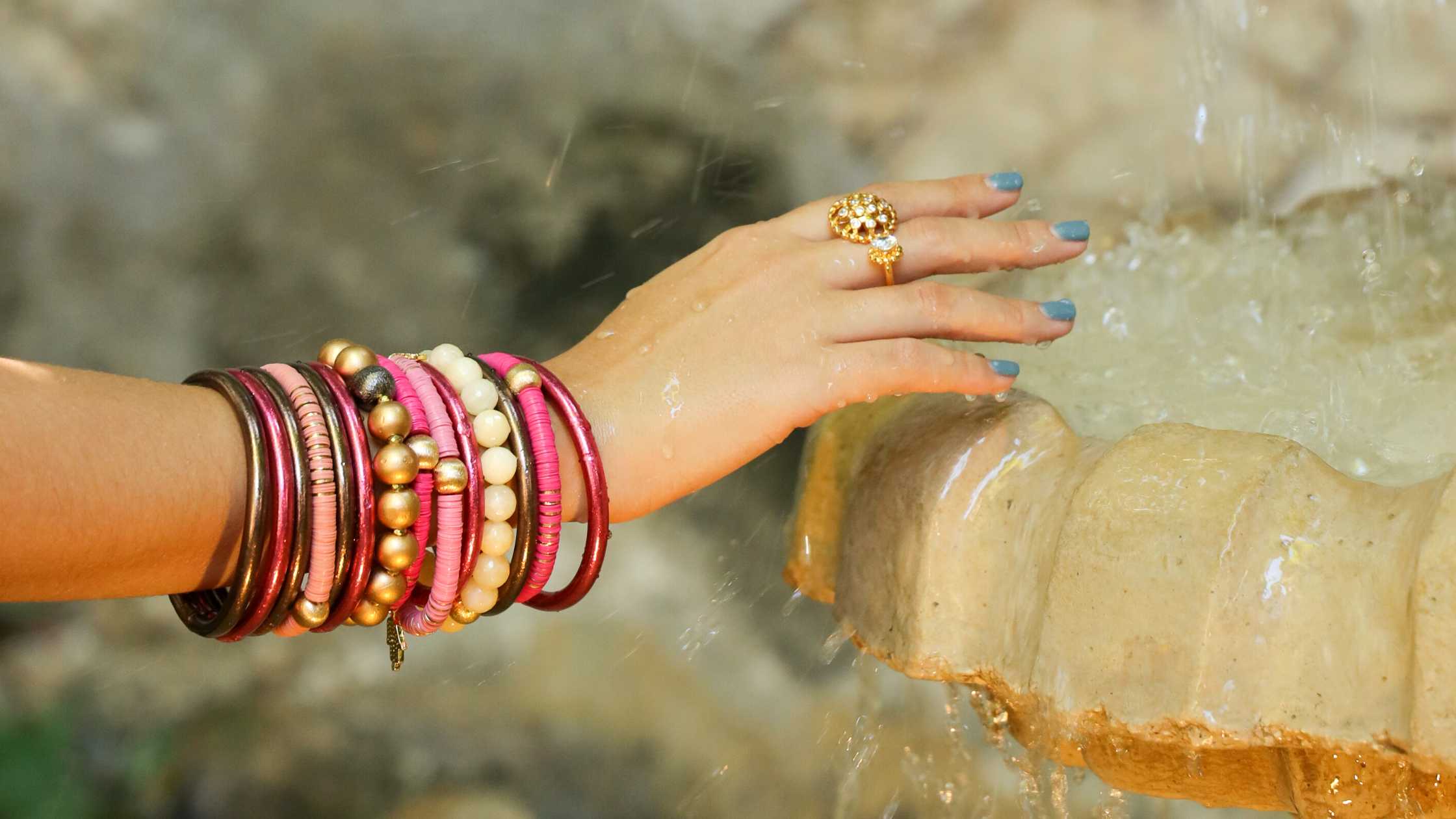 Serenity Stone Jewelry | Bangles and Bracelets For Women | Colorful Bangles by BuDhaGirl