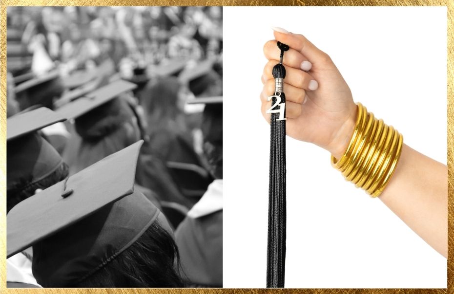 Gold Bangles as a Graduation Gift | Bracelets for Women | BuDhaGirl