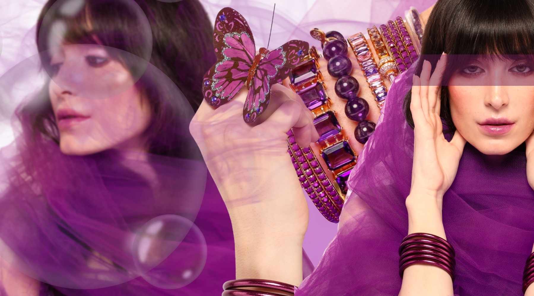 Amethyst Jewelry | Purple Bracelets, Bangles, Rings and More! | BuDhaGirl