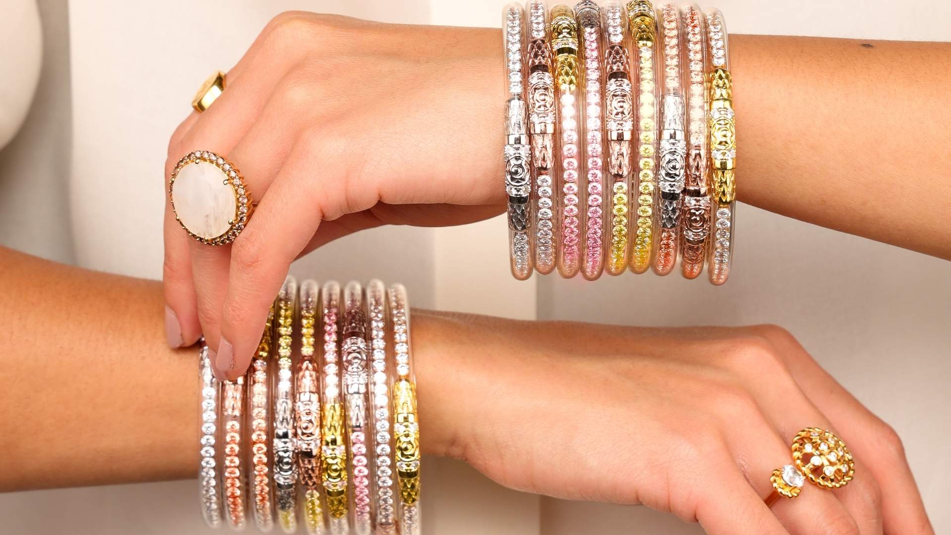 Three Queens All Weather Bangles Bracelets | BuDhaGirl