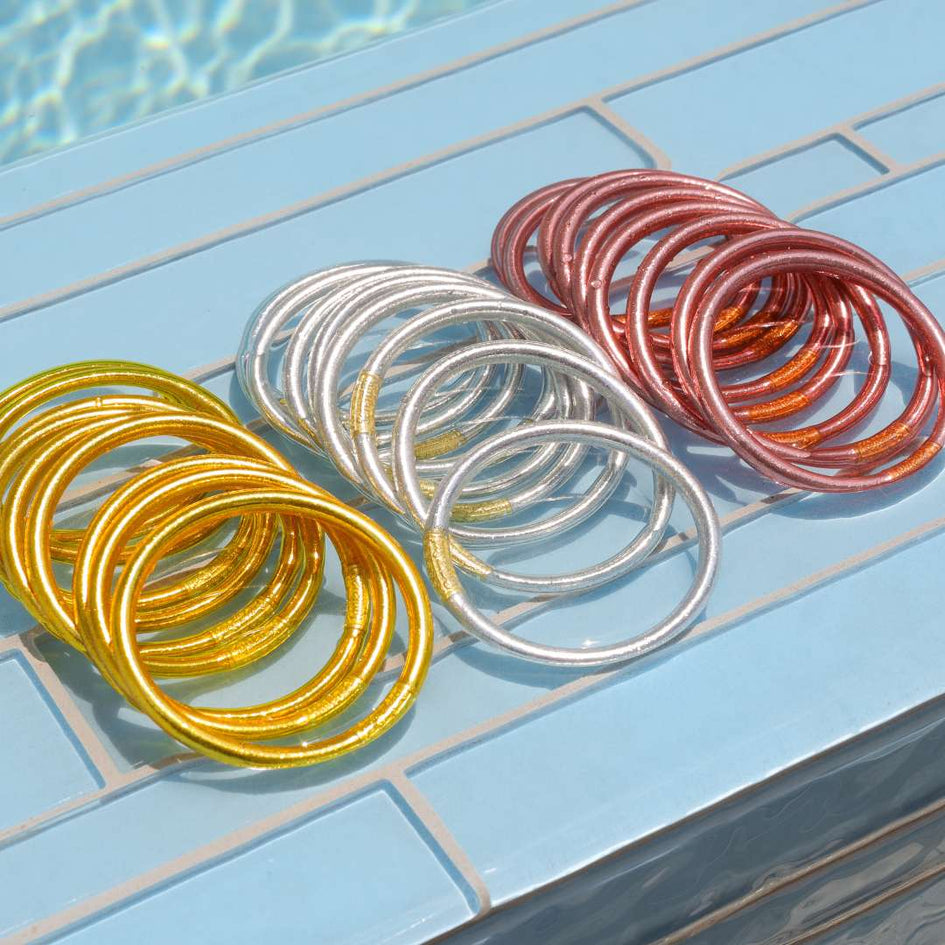 Enamel Veda Bangle Bracelets Set of 6 BuDhaGirl