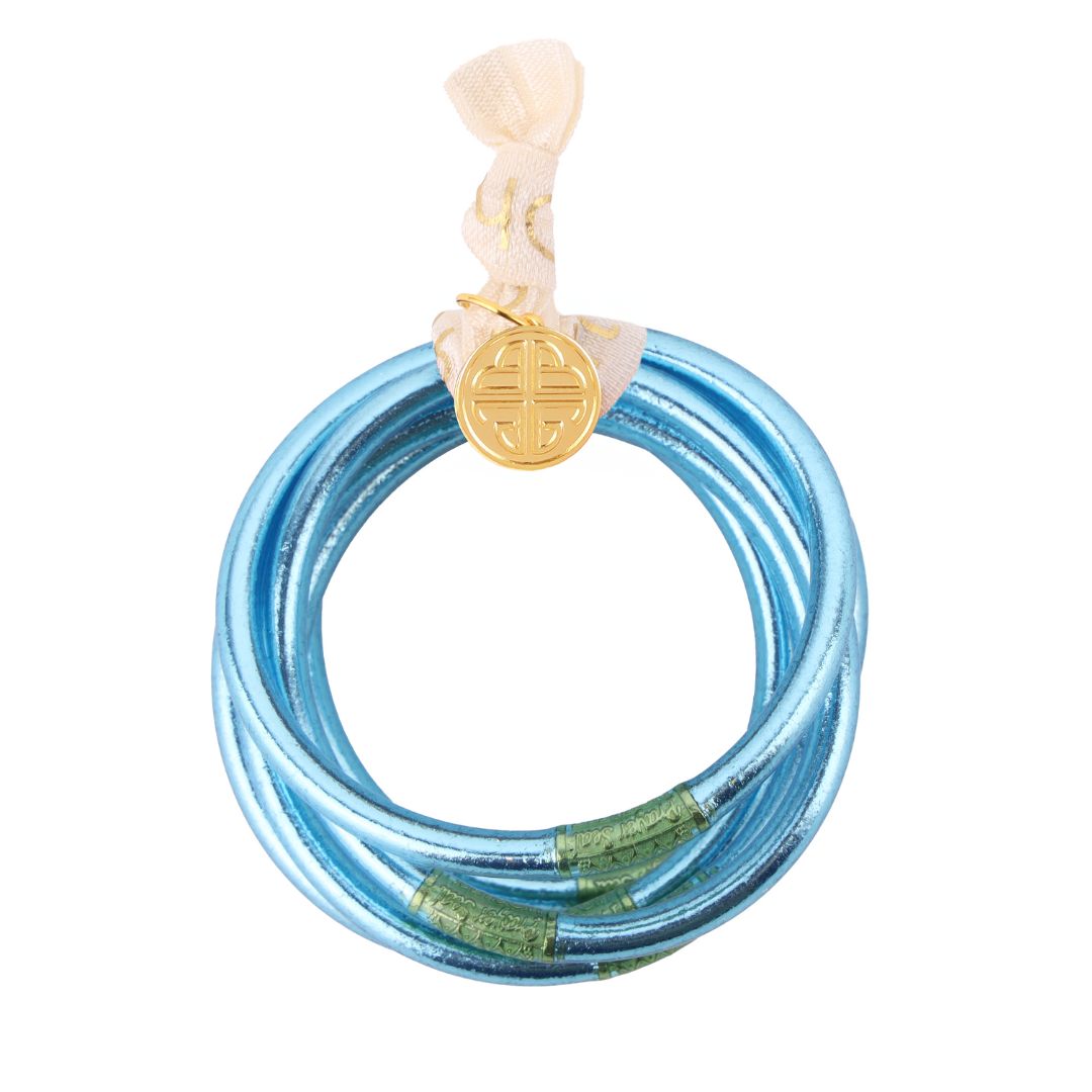 Azure All Weather Bangles (AWB) - Serenity Prayer | BuDhaGirl