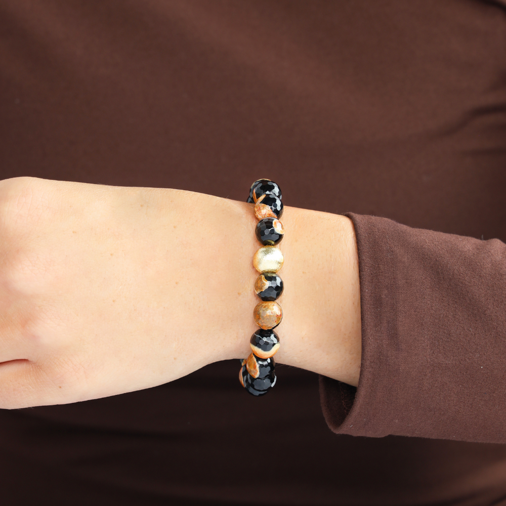 BLACK BIANCA BRACELET