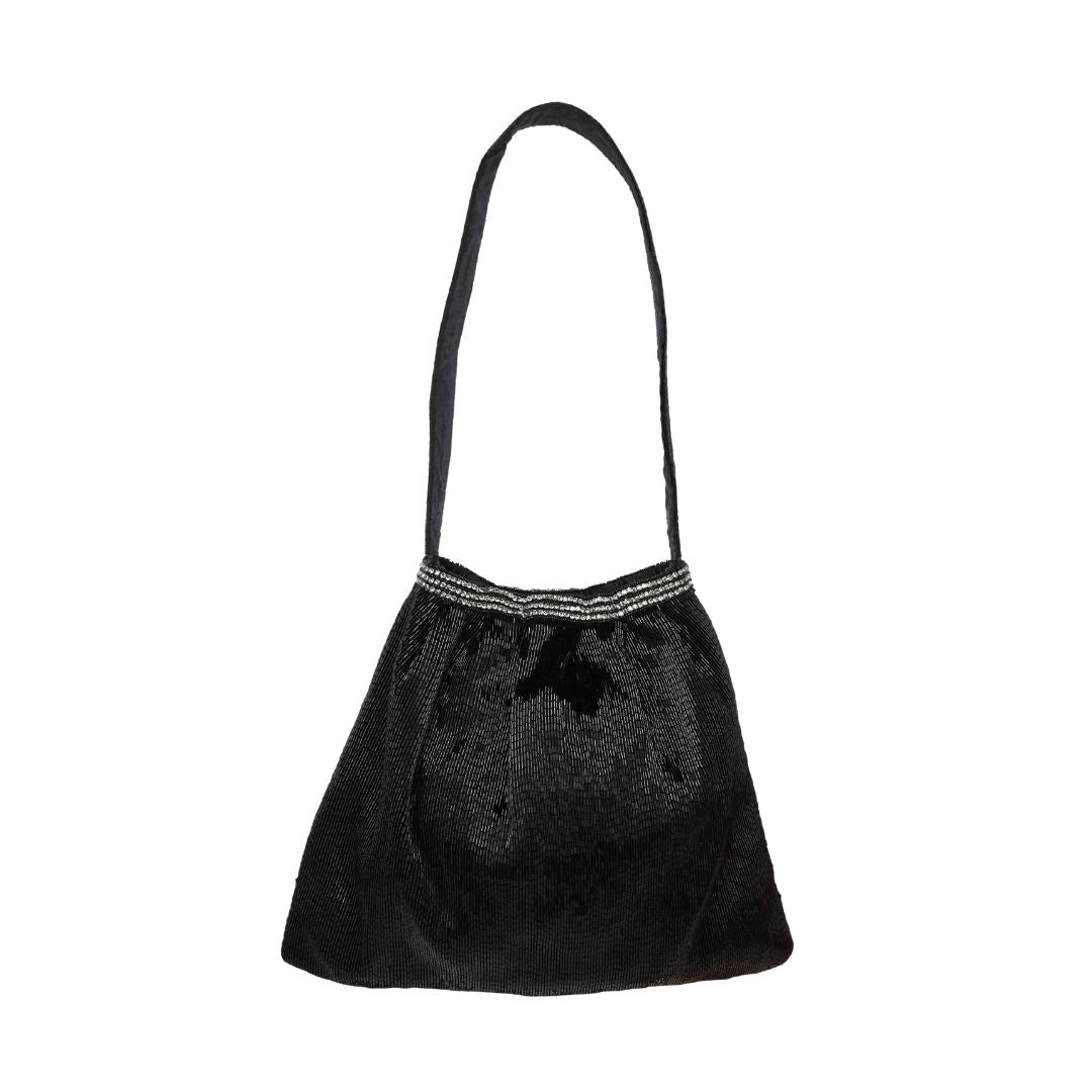 Boho Tote Bag - Black