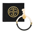 BuDhaGirl Yin Yang Bracelets - Black & Ivory main image 1