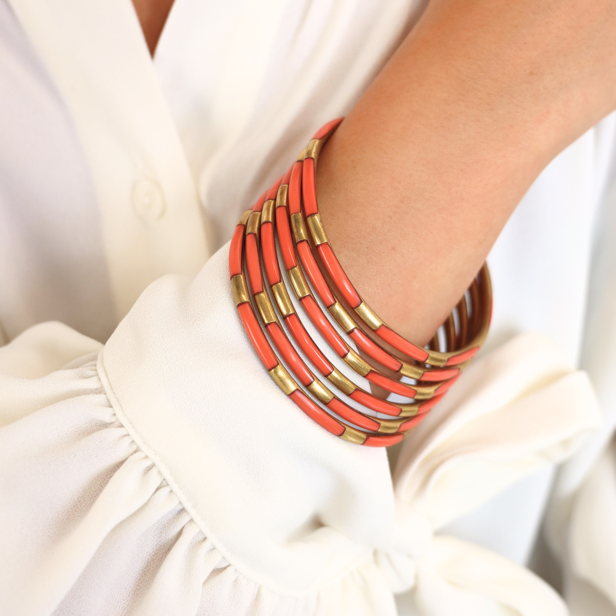 a person wearing a bracelet