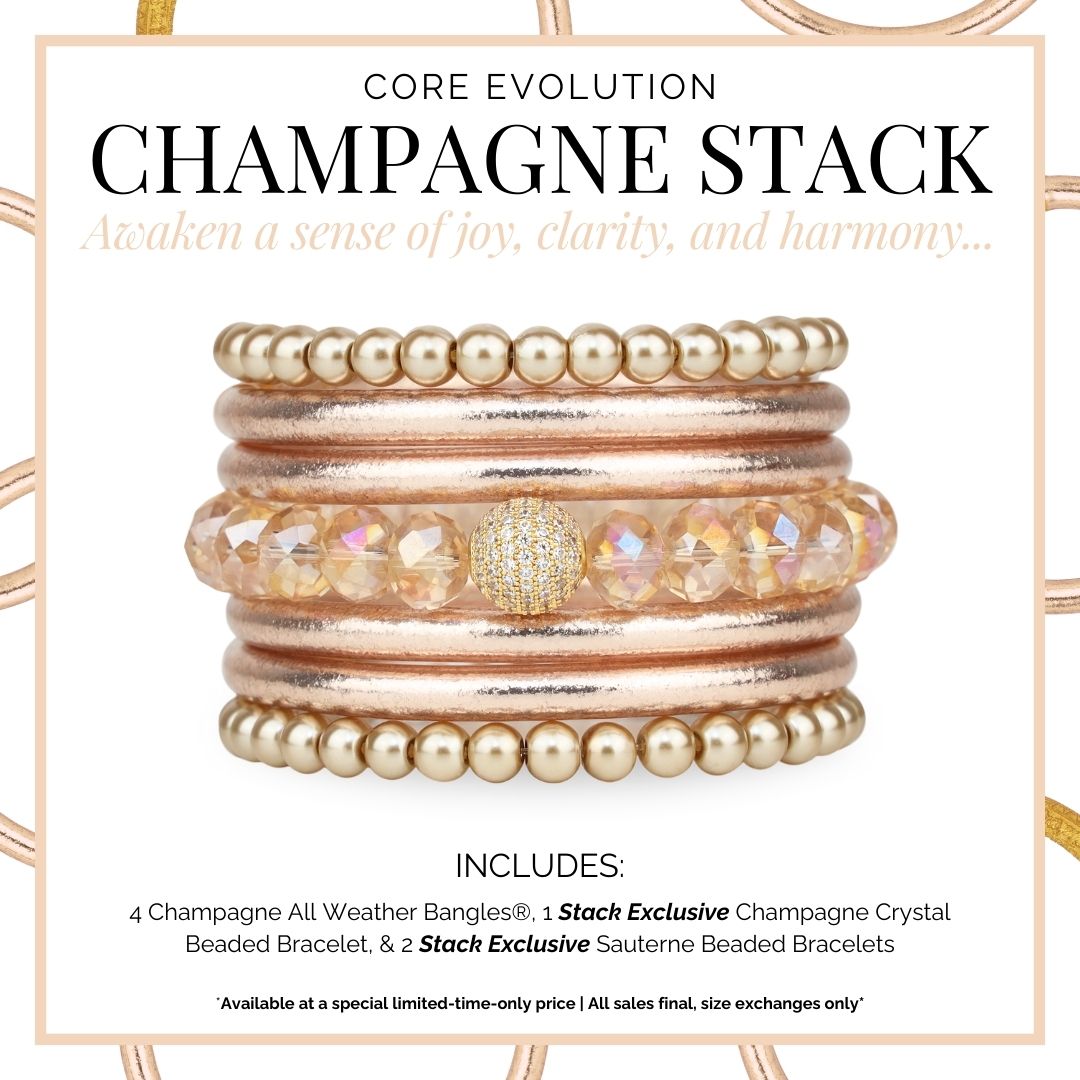 Evolution Stack of 4 - Champagne | BuDhaGirl