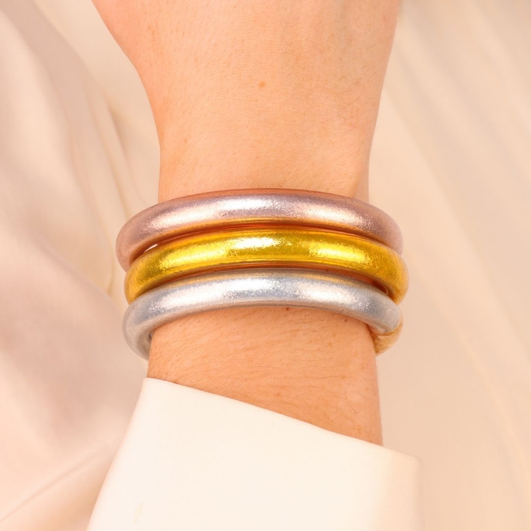 Valentine's Day Bangle Bracelet Stacks for Women - Classique Stack | BuDhaGirl